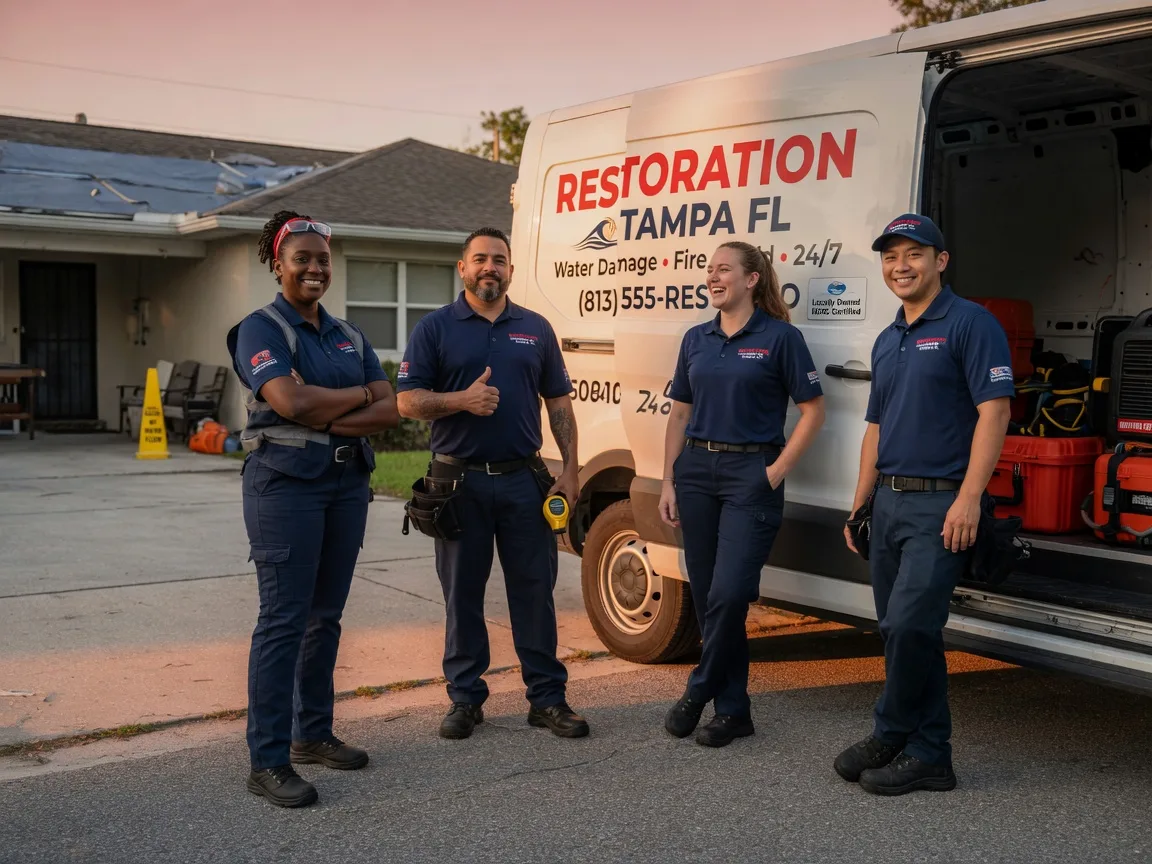 Water Damage Restoration company in Burdett, KS