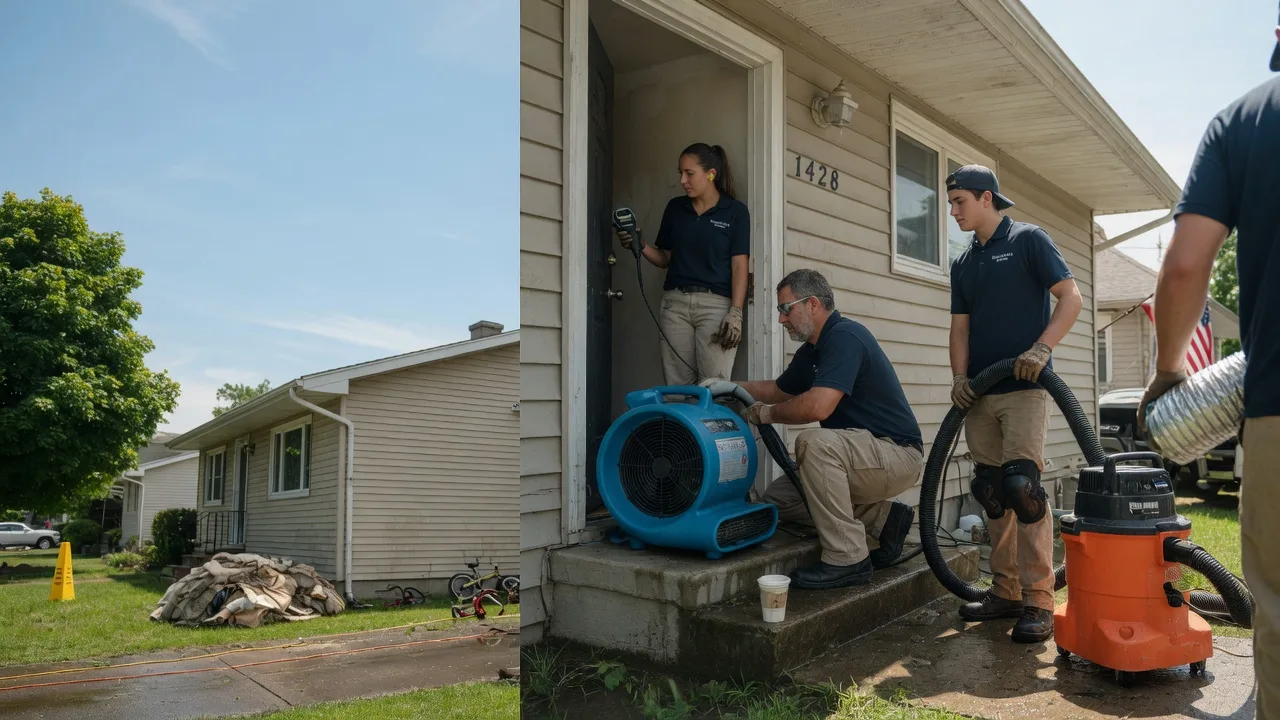 Water Damage Restoration in Burdett, KS near me